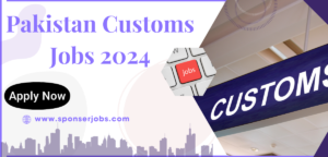 Pakistan Customs Jobs 2024