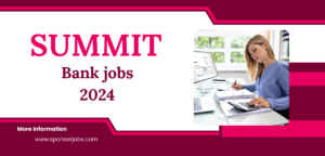 Summit Bank Jobs 2024