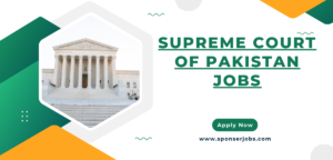 Supreme Court of Pakistan Jobs 2024 (1)